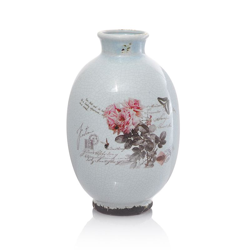 Vaza keramikinė h 29 cm  ROSE HR16226 SAVEX
