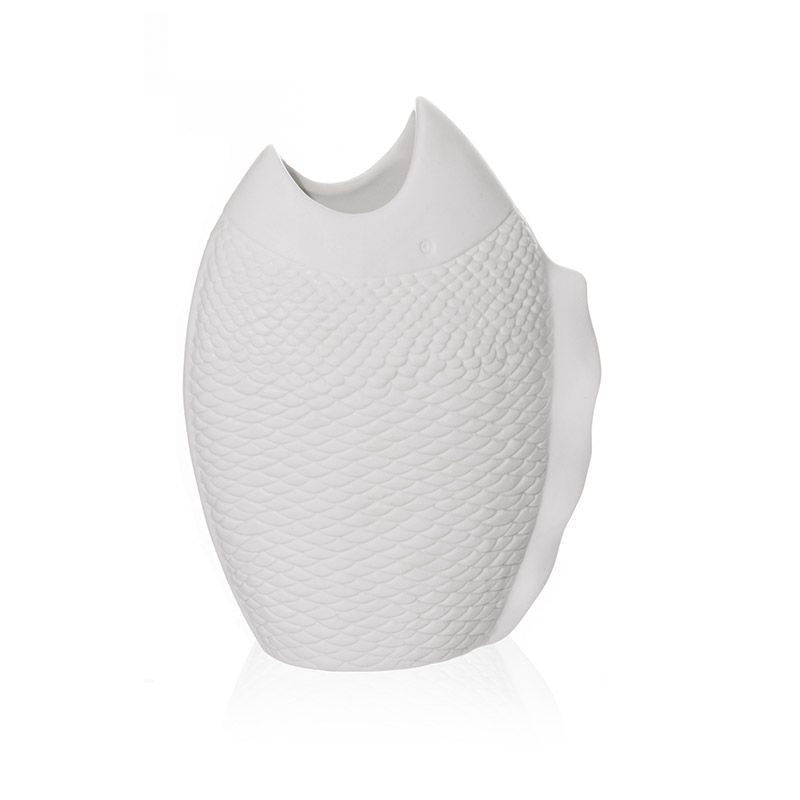 Vaza keramikinė Žuvis HR16235 h18 cm