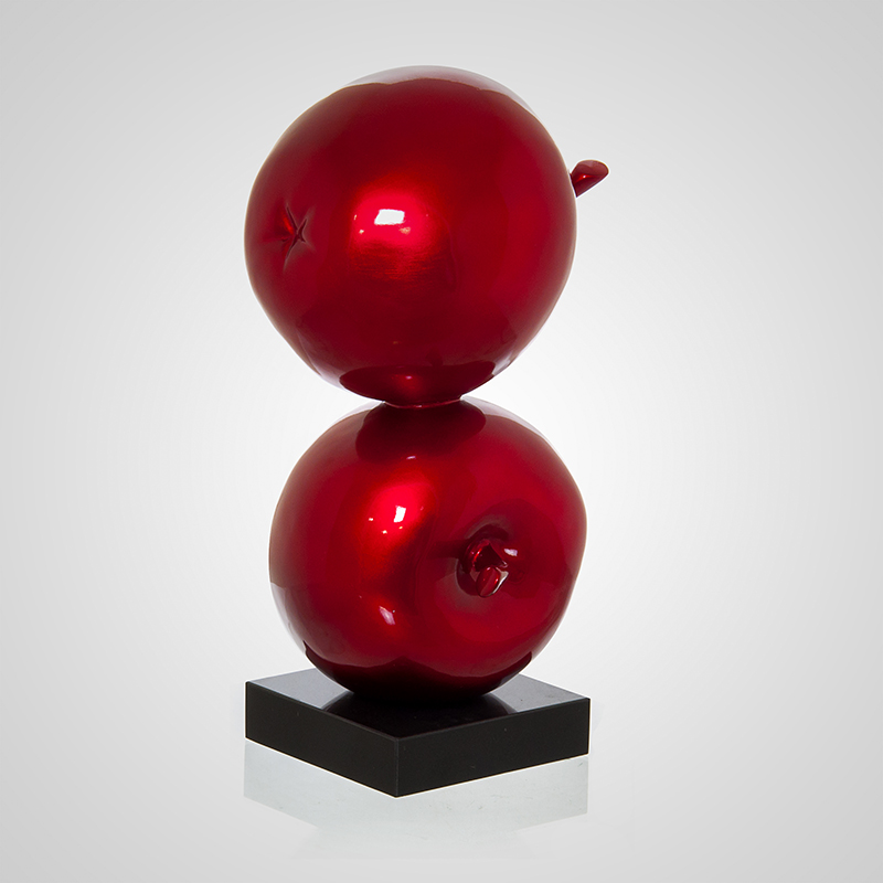 Skulptūra Du obuoliai 22-371XA-1218  30x23x46 SAVEX