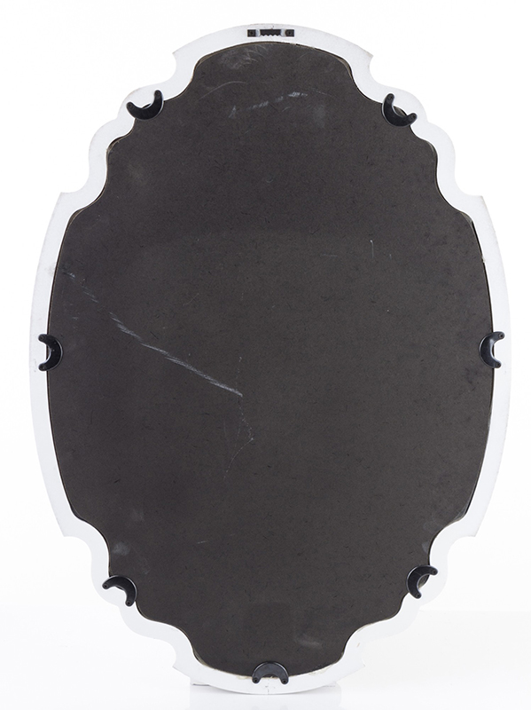 Veidrodis pakabinamas baltos sp. 60x43x2,5 cm 139178