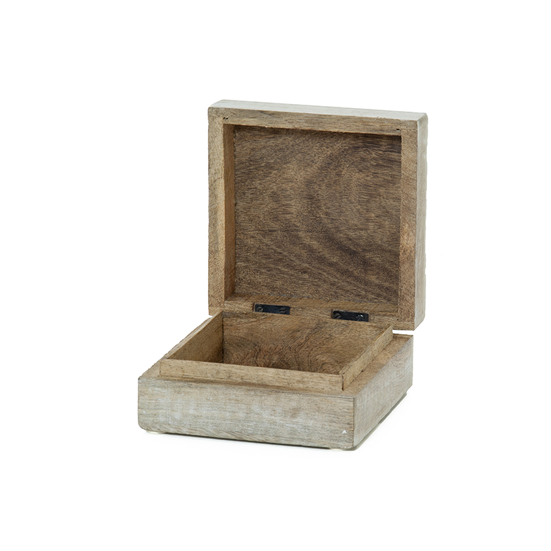 Dėžutė medinė Ananasas (4 ) 14x14 cm 1107 SAVEX