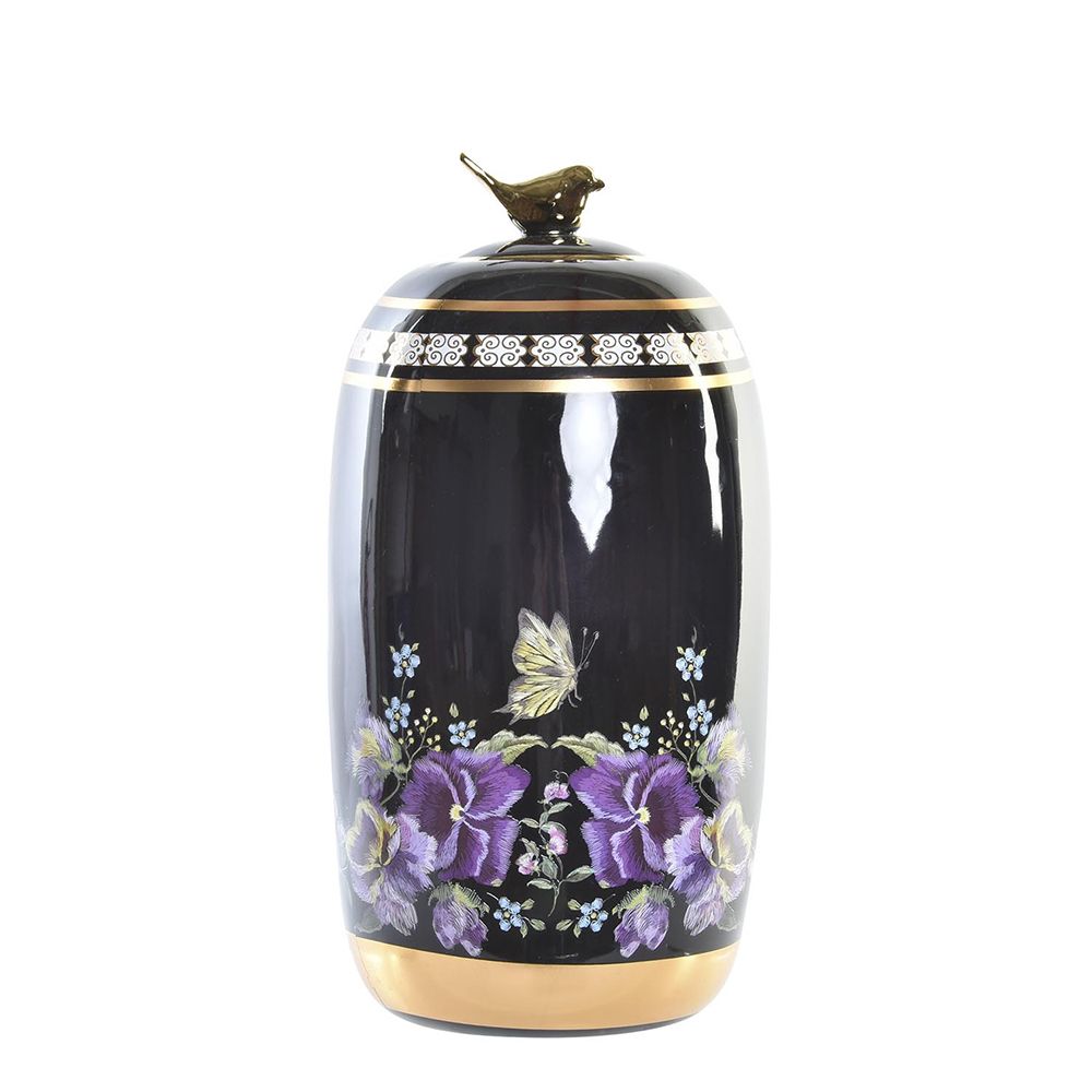 Vaza porcelianinė Gėlės JR-190250 16X16X32 cm
