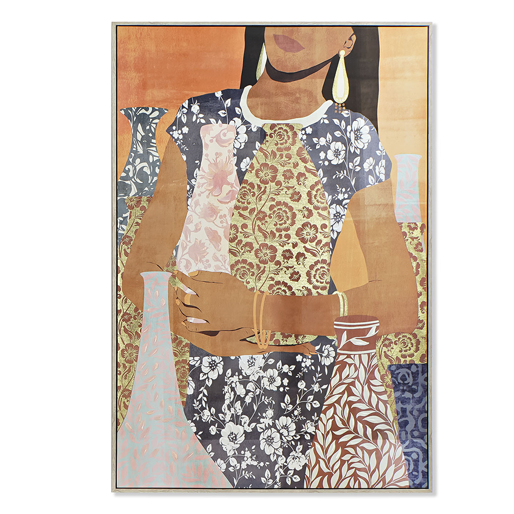 Paveikslas drobė Mergina 2 mix CU-187000 83x123 cm