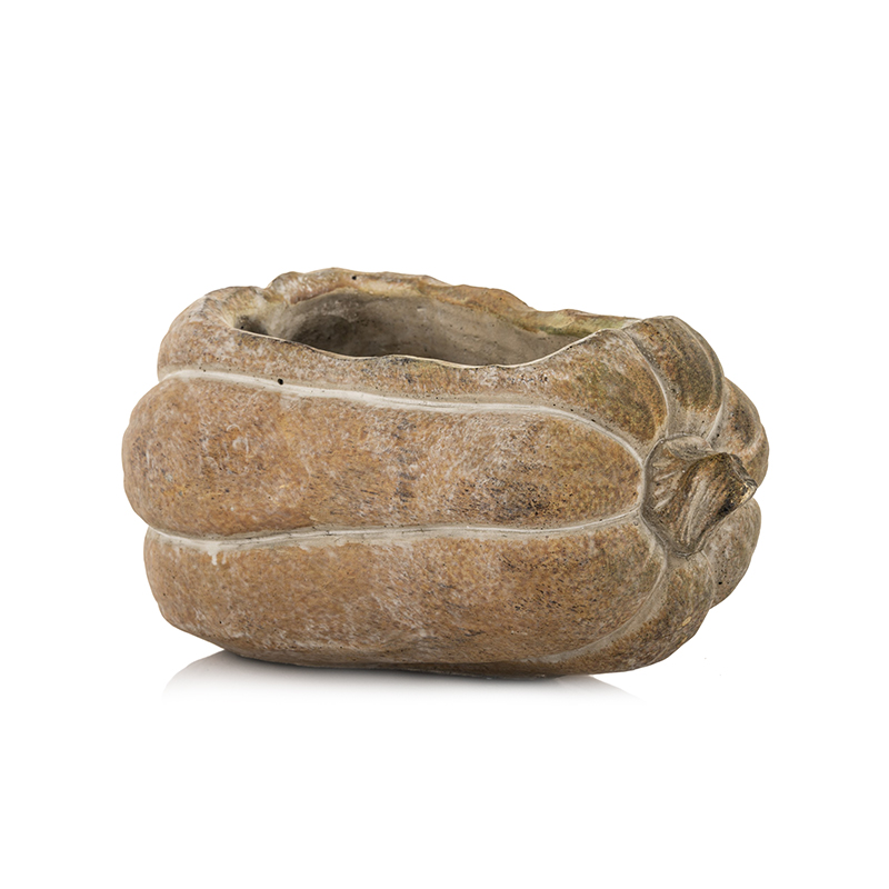 Vazonėlis betoninis Moliūgas 12x22x15 cm 146137
