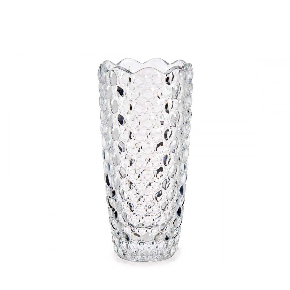 Vaza stiklinė skaidri D12xH24,5 cm Giftdecor 89699