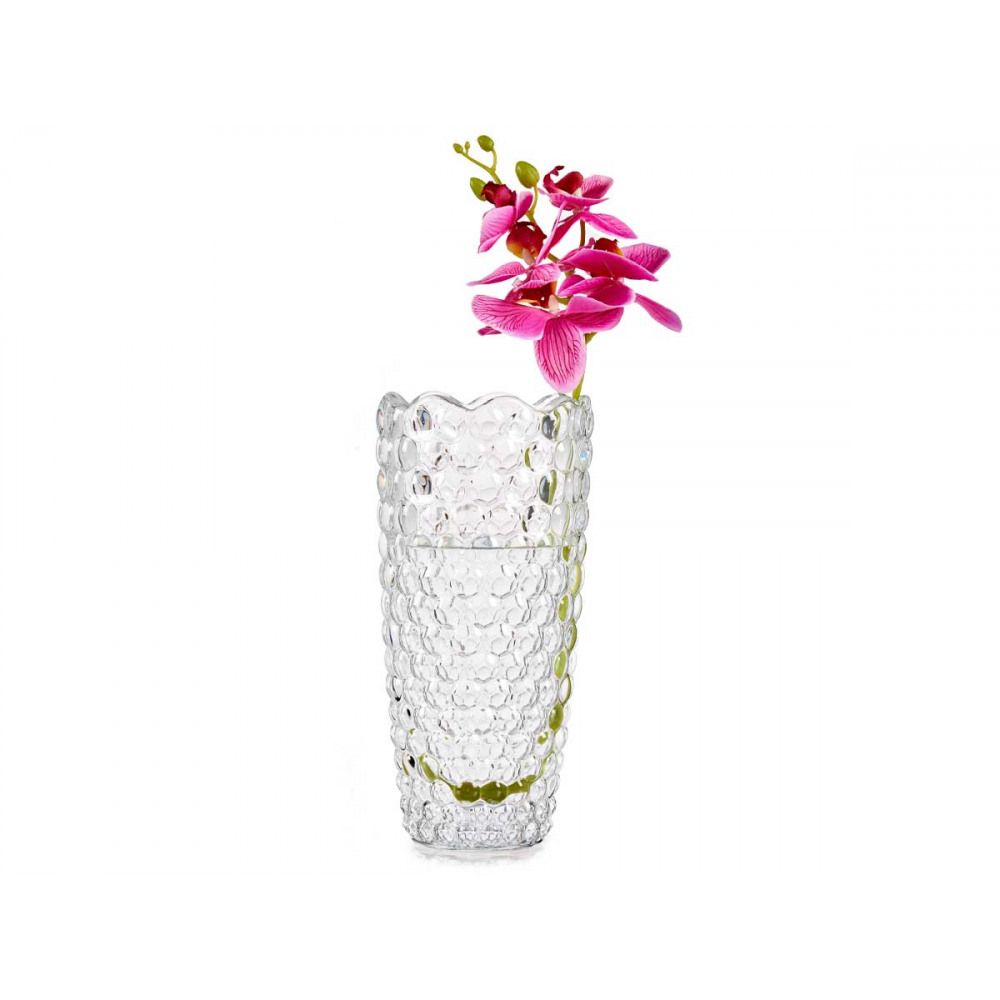 Vaza stiklinė skaidri D12xH24,5 cm Giftdecor 89699
