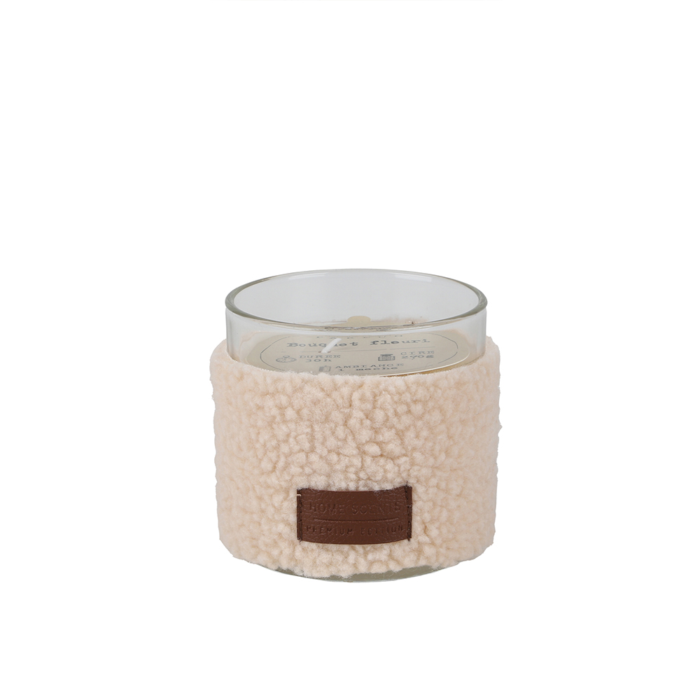 Žvakė stikliniame indelyje TEDDY 10x10 cm (mix - kvapai) Natural Living 31901
