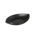 Padėklas/lėkštė užkandžiams 31,5x18,5 cm SALSA porcelianas, juoda spalva 94765