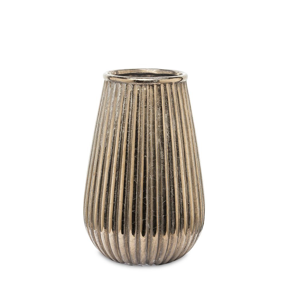 Vaza keramikinė auksinės sp. 29x20x20 cm 134296