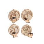 Dekoracijos medinės LED 14,5x3 cm gyvūnai 871125207314
