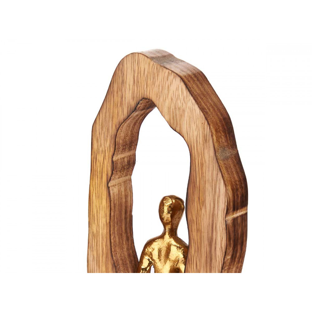 Figūrėlė metalinė/medinė 7,5x10x41,5 cm Giftdecor 91083