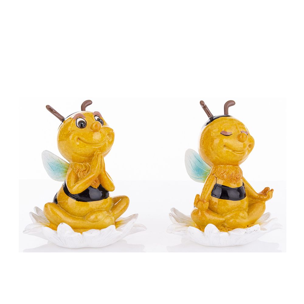 Figūrėlė Bitė medituojanti 2 mix  10x9x9 cm 159200