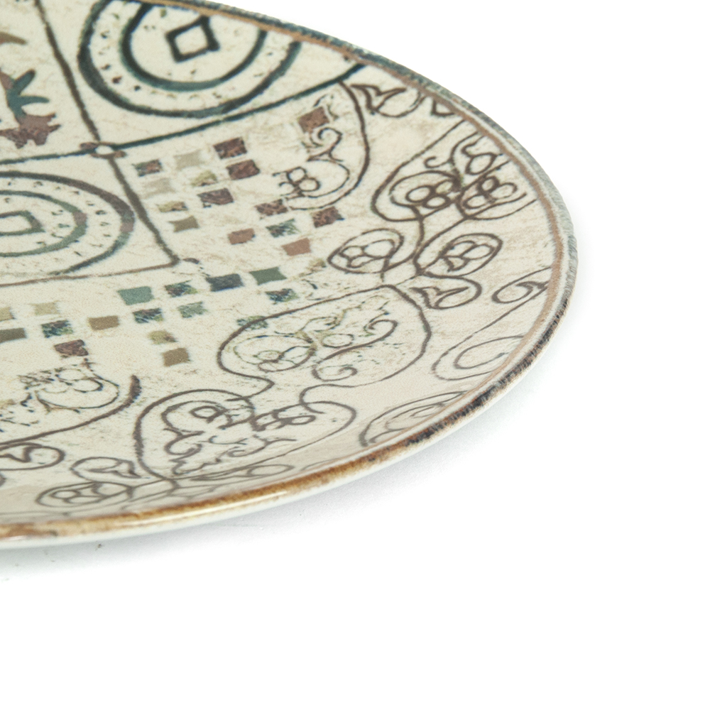 Lėkštė desertinė 20 cm porcelianinė Grecia La Mediterranea SP-CRE26104-1