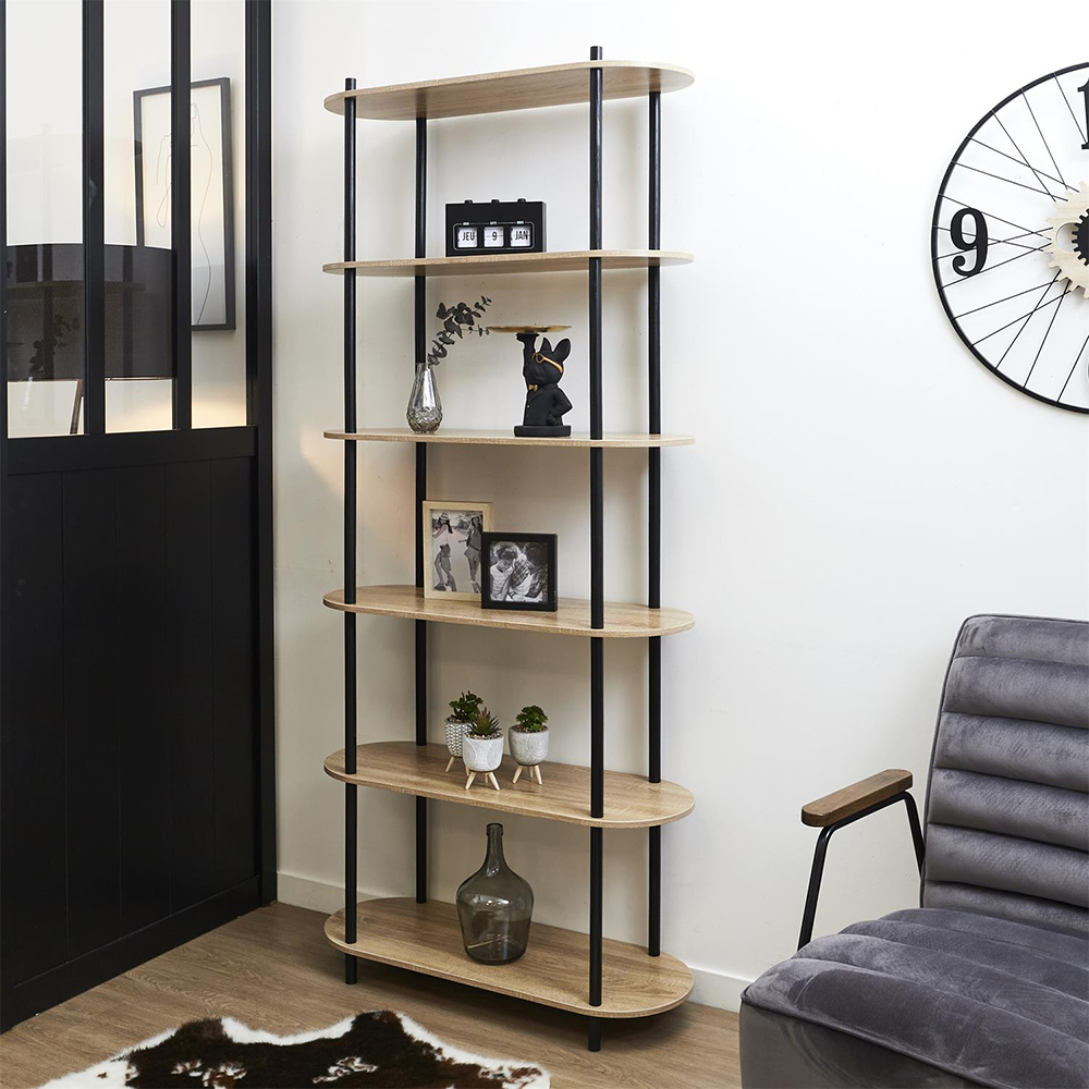Lentyna 6 aukštų 181x80x30 cm Home Deco HD0076