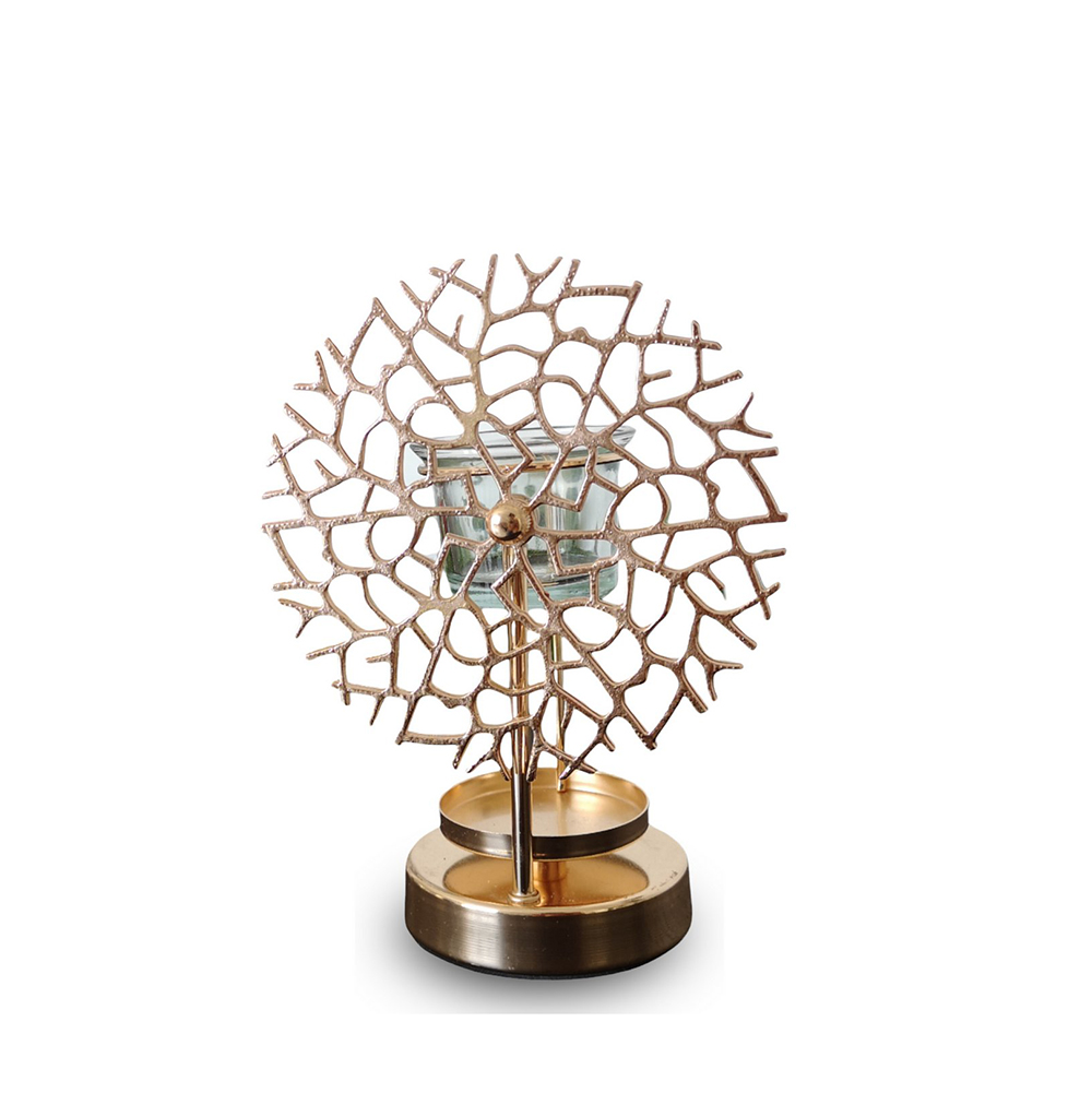 Eterinių aliejų šildytuvas metalinis 8x18 cm Zen Arome