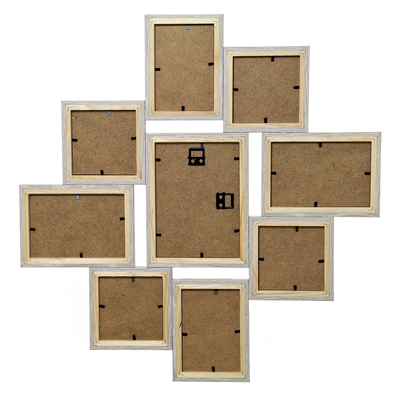 Rėmelis KOLIAŽAS-2 1200910 57.5*56.5 pilkas (9 rėmai)