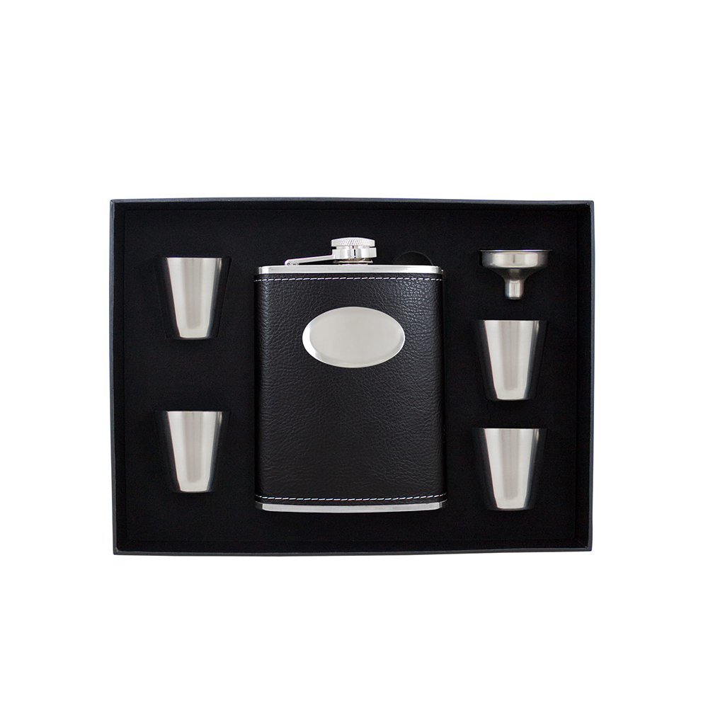 Rinkinys gertuvė metalinė+taurelės+piltuvėlis 240 ml KW84K26