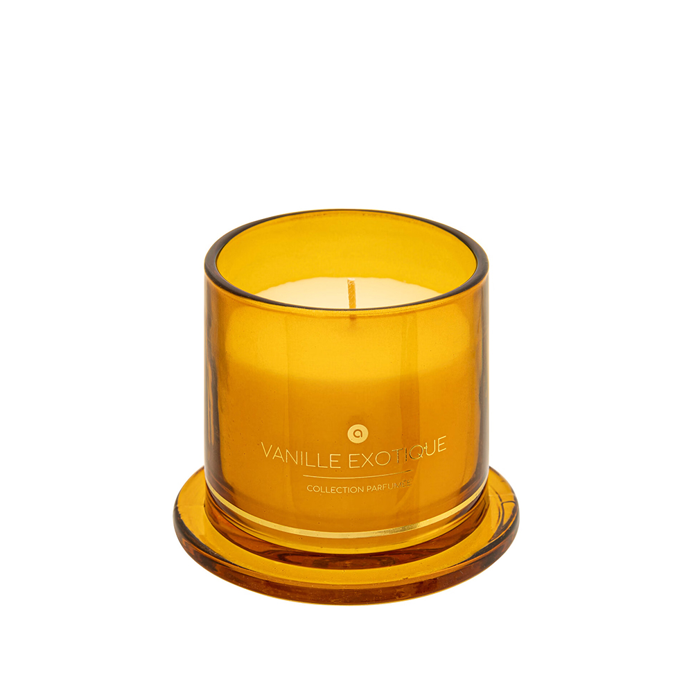 Žvakė stikliniame indelyje vanilės kvapo 240 g 10,8x13,8 cm Atmosphera 204723D