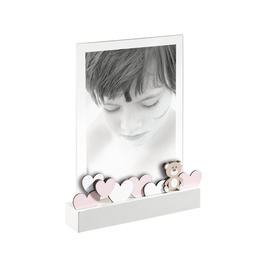 Rėmelis vaikiškas rožinis Teddy bear A1270 (C) 13x18 cm Mascagni