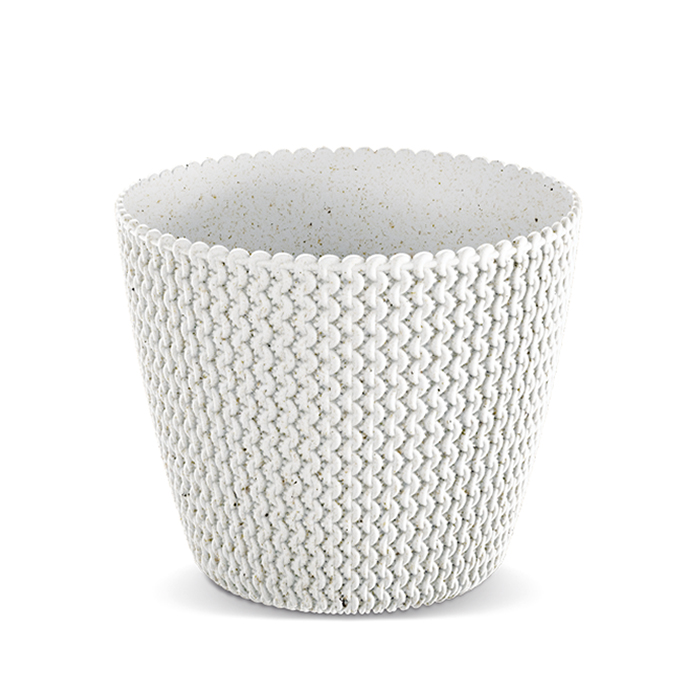 Vazonas 8 L D259*H220 mm baltas SPLOFY-ECO Prosperplast