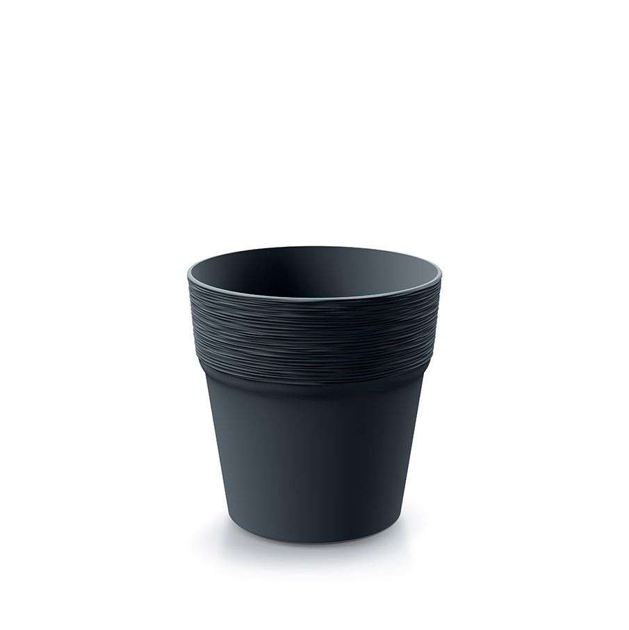 Vazonas D178xH180 mm antracitas FURU Prosperplast
