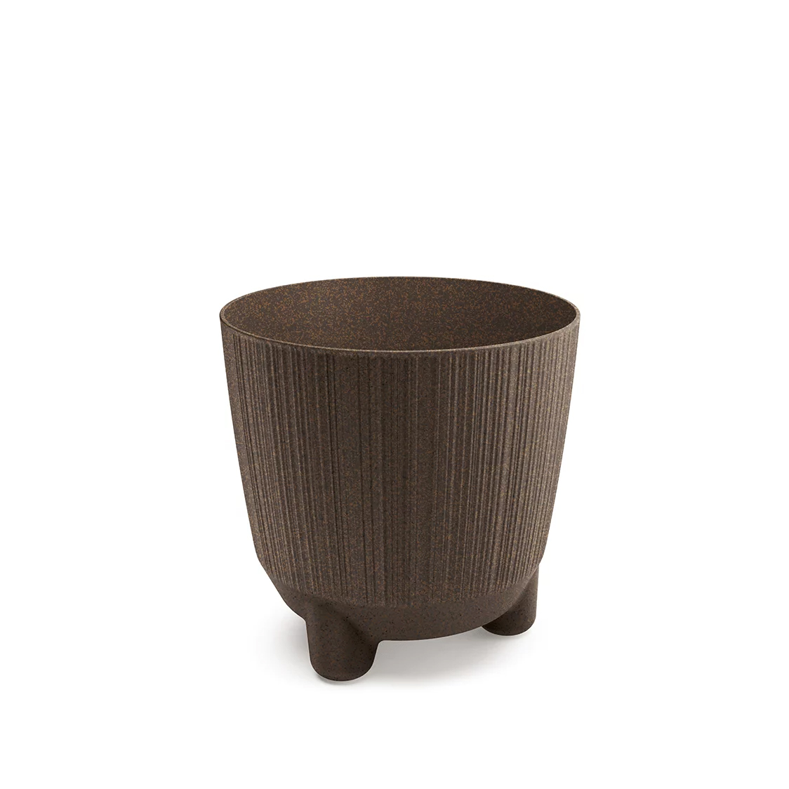 Vazonas 4 l D195xH195 mm kavos spalva RYFO ECO WOOD Prosperplast