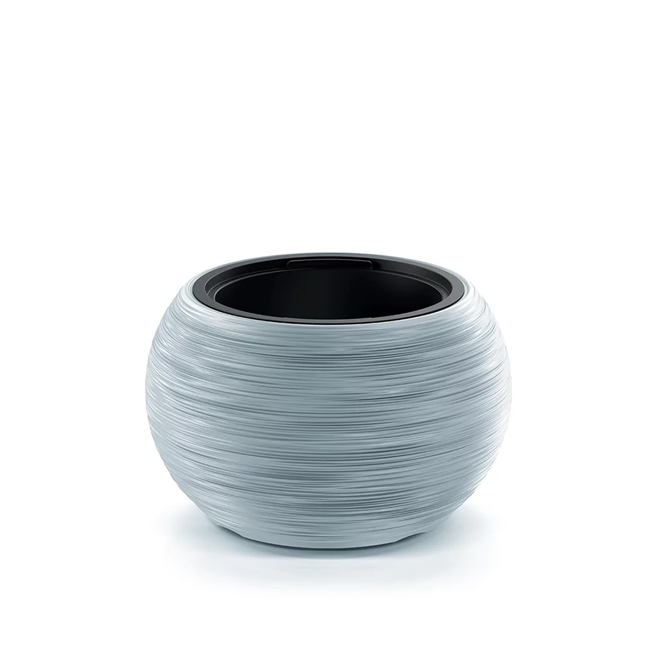 Vazonas su įdėklu 32/11 l D435xH275 mm šviesiai pilka FURU BOWL Prosperplast