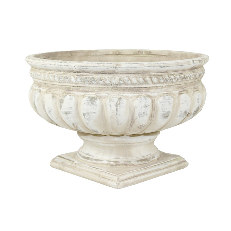 Vazonėlis antikos stiliumi betoninis 14,5x22x22 cm 100986