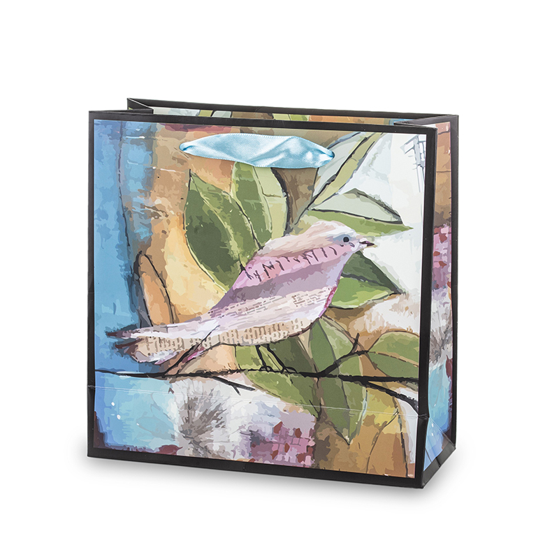 Dovanų maišelis Paukštis 29x29x11 cm 136150