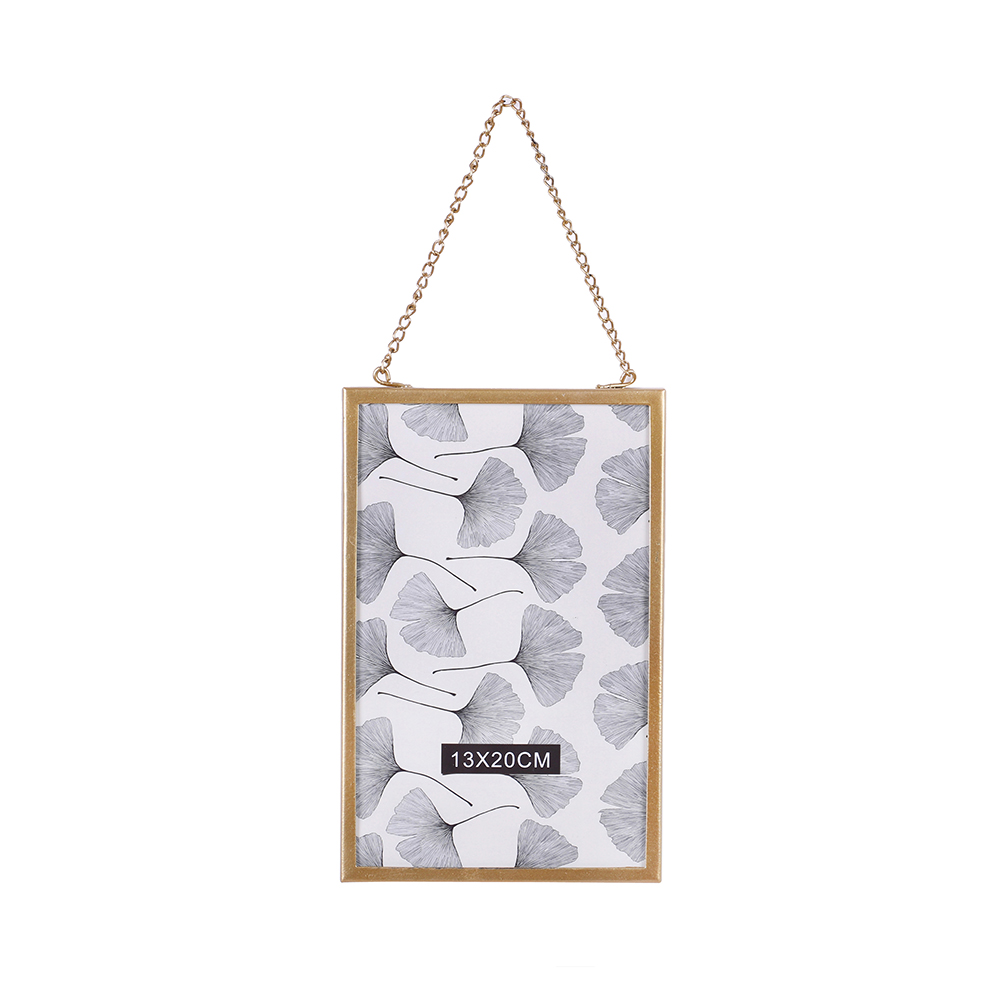 Rėmelis pakabinamas aukso spalvos 13x20 cm Urban Living 53334