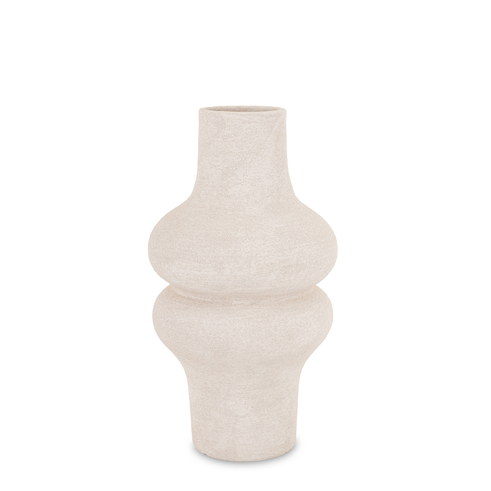 Vaza keramikinė smėlio spl. Etno 35x18,5x18,5 cm