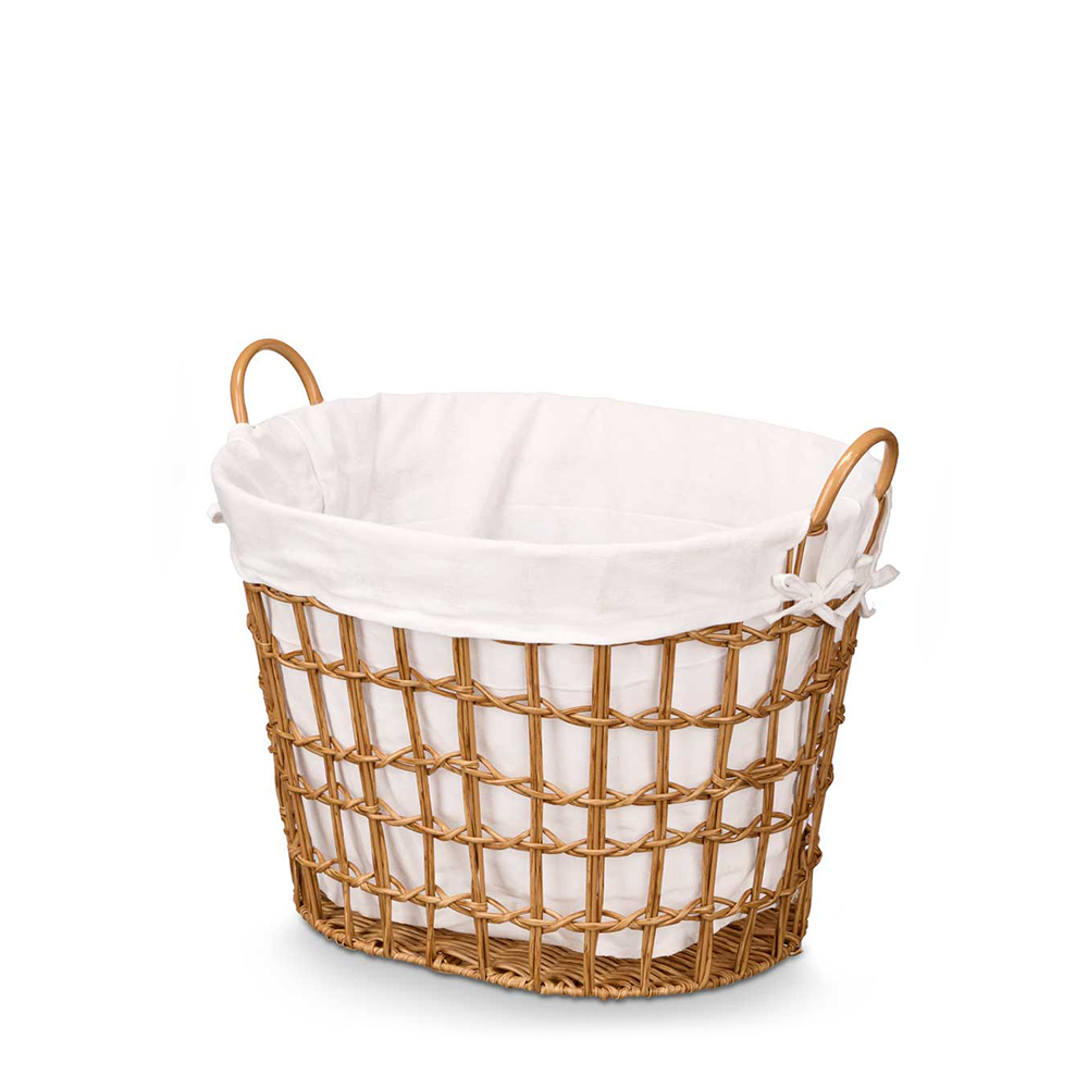 Krepšys 41x51x41 cm plastikinis, natūrali sp. Kipit 94569