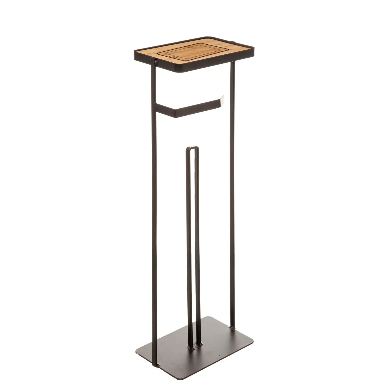 Laikiklis tualetiniam popieriui metalinis 19x12x59 cm 5Five 174679B