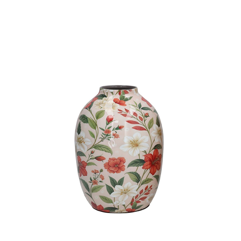 Vaza metalinė 14.5x14.5x20 cm 8445393603896