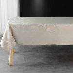 Staltiesė 140x240 cm kreminė sp. JACQUARD PLUMETTE douceur d'intérieur