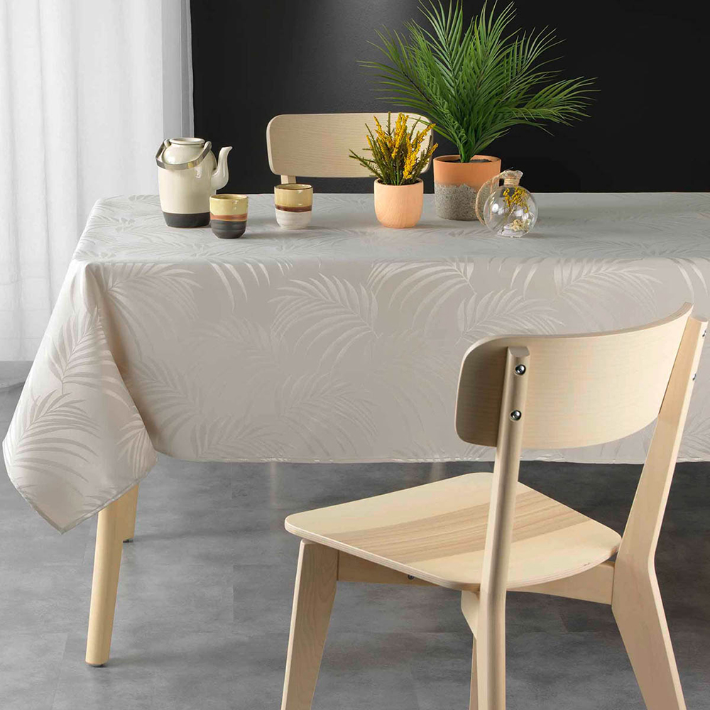 Staltiesė 140x240 cm kreminė sp. JACQUARD PLUMETTE douceur d'intérieur