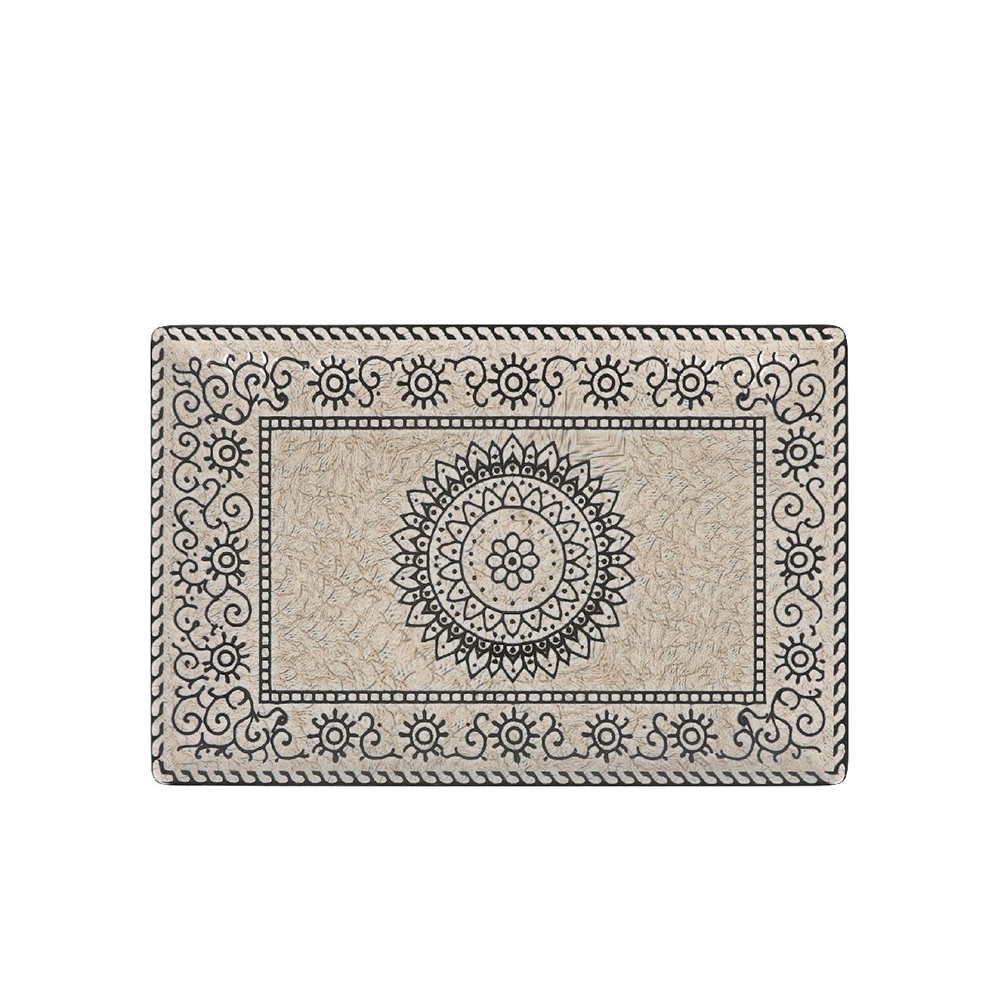 Padėklas/lėkštė užkandžiams 30x20x2 cm keramika SOLE La Mediterranea SLB2500430