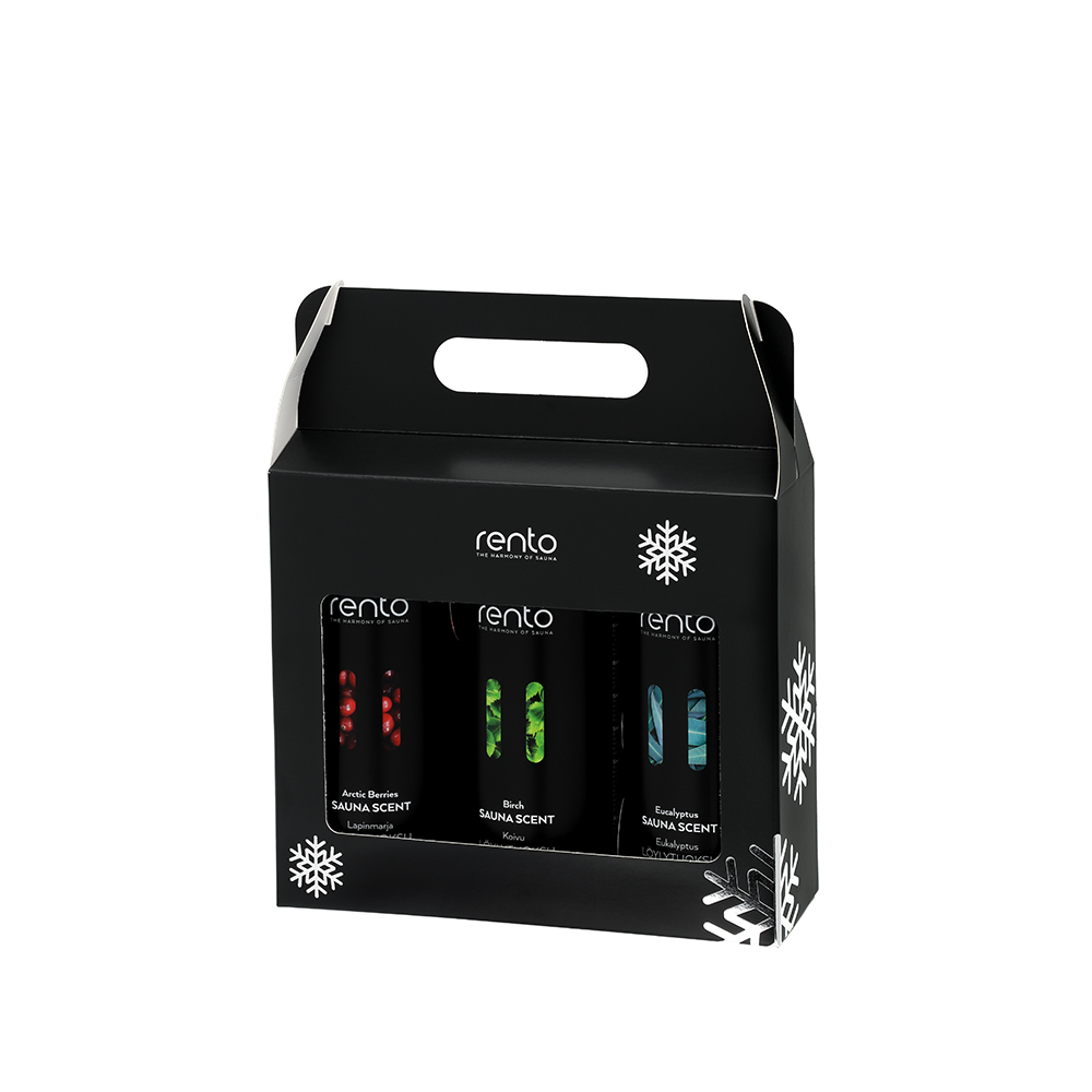 Kvapų rinkinys pirties 3 vnt x 400 ml RENTO 600477