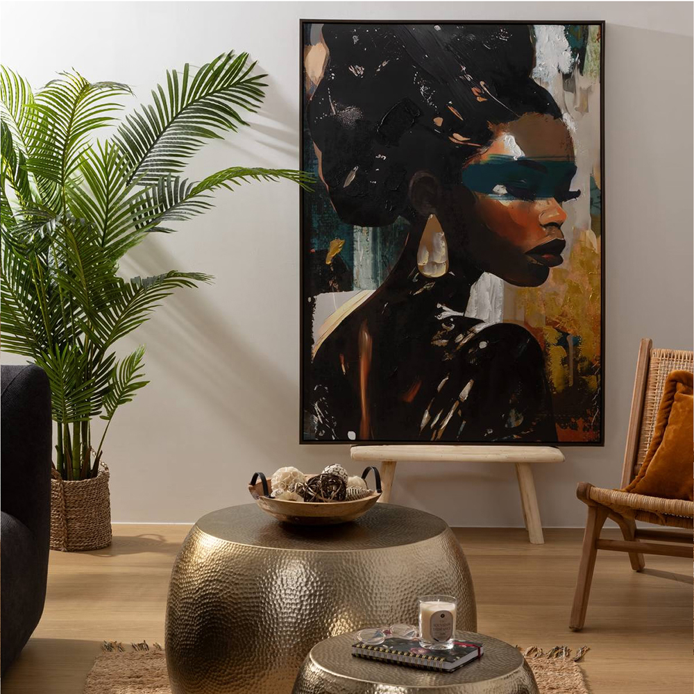 Paveikslas drobė su rėmu Moteris 100x4x140 cm Atmosphera 205712